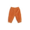 Pantalon Velours Côtelé Orange Lucia