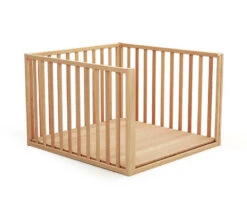 Parc évolutif Confort 100x100 + Toit Cabane