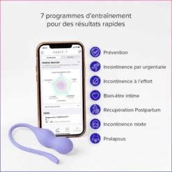 Perifit Care + Sonde De Renforcement Périnéale Connectée -Produits Pour Bébé perifit care plus sonde de renforcement perineale connectee perifit bambinou programme