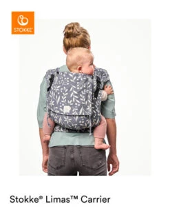 Stokke Porte-bébé Limas Carrier Plus 9 Stokke Porte-bébé Limas Carrier Plus -Produits Pour Bébé porte bebe limas carrier plus coton bio stokke bambinou vue dos