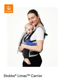 Stokke Porte-bébé Préformé Limas Carrier Flex -Produits Pour Bébé porte bebe limas preforme carrier flex coton bio stokke bambinou profil