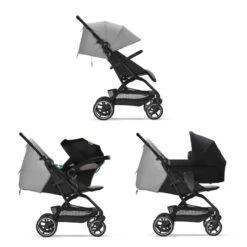 CYBEX Pack Duo Poussette Eezy S+ 2 + Siège-auto Cloud Z2 I-Size -Produits Pour Bébé poussette compacte eezy s plus 2 2022 lava grey cybex bambinou3