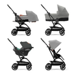 CYBEX Pack Duo Poussette Eezy S Twist+ 2 + Siège-auto Cloud Z2 I-Size