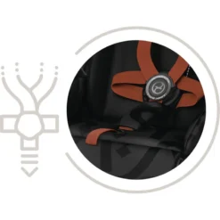 CYBEX Poussette Compacte Melio 3 Street 13 CYBEX Poussette Compacte Melio 3 Street -Produits Pour Bébé poussette compacte melio 3 street cybex bambinou harnais