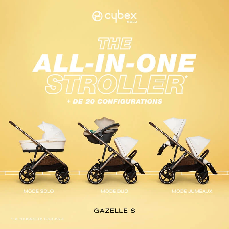 CYBEX Poussette évolutive Gazelle S 2 9 CYBEX Poussette évolutive Gazelle S 2 – Image 9