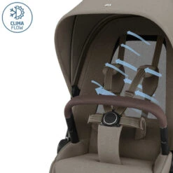Maxi-Cosi Pack Poussette Fame + Siège-auto Pebble 360 Pro 2 Twillic -Produits Pour Bébé poussette fame twillic truffle maxi cosi bambinou aeration dos