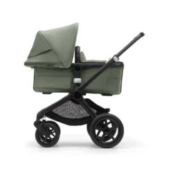 Bugaboo Poussette Fox 3 Complète -Produits Pour Bébé poussette fox 3 complete noir vert foret bambinou profil nacelle