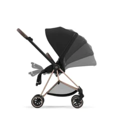 CYBEX Poussette Citadine Mios 3 -Produits Pour Bébé poussette mios 3 sepia black rosegold cybex bambinou3