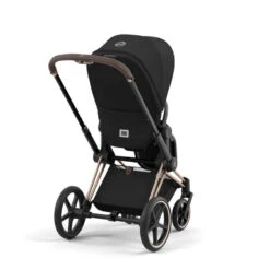 CYBEX Pack Duo Poussette Priam 4 + Nacelle Luxe -Produits Pour Bébé poussette priam 4 sepia black rosegold cybex bambinou8