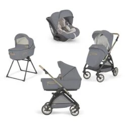 Poussette Système Quattro Element/Darwin -Produits Pour Bébé poussette systeme quattro element darwin paper blue iridio inglesina bambinou produit bis