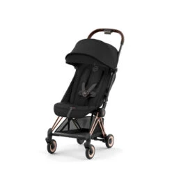 CYBEX Pack Duo Poussette Ultra-compacte Coya + Cloud Z2 I-Size -Produits Pour Bébé poussette ultra compacte coya rosegold sepia black cybex bambinou 1