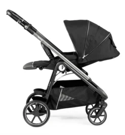 PEG PEREGO Poussette Veloce -Produits Pour Bébé poussette veloce black shine peg perego bambinou allonge 1