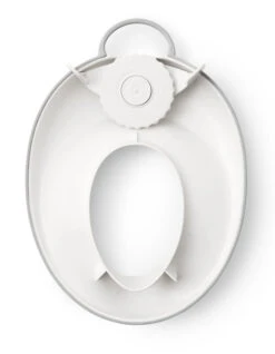 Babybjorn Réducteur De Toilette Babybjörn -Produits Pour Bébé reducteur toilette blanc gris babybjorn bambinou arriere