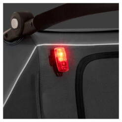 HAUCK Remorque De Vélo Et Poussette 2 En 1 Dryk Duo Grey -Produits Pour Bébé remorque de velo et poussette 2 en 1 dryk duo grey hauck bambinou detail signal