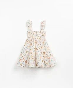 Robe à Bretelles Imprimée Fiber Algas -Produits Pour Bébé robe bretelles imprimee fiber algas play up bambinou dos 1