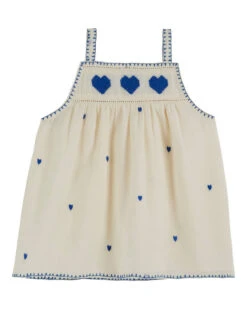Robe Broderie Chantilly Coeur