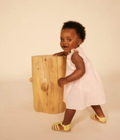 PETIT BATEAU Robe Manches Courtes Et Bloomer En Gaze De Coton Avalanche Panty -Produits Pour Bébé robe manches courtes bloomer gaze coton bebe avalanche panty petit bateau bambinou lifestyle3