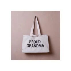 Childhome Sac En Toile Proud Grandma 8 Childhome Sac En Toile Proud Grandma -Produits Pour Bébé sac toile proud grandma childhome bambinou ambiance