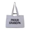 Childhome Sac En Toile Proud Grandpa