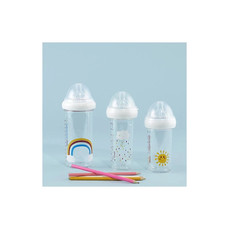 Set De 3 Biberons Gigognes Rainbow 2 Set De 3 Biberons Gigognes Rainbow – Image 2