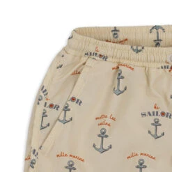 Short De Bain Asnou Ancre 6 Short De Bain Asnou Ancre -Produits Pour Bébé short bain asnou ancre konges slojd bambinou zoom