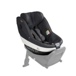 BeSafe Siège-auto Beyond 360 I-Size Groupe 0+/1/2 -Produits Pour Bébé siege auto beyond 360 i size groupe 0 plus 1 2 anthracite mesh besafe bambinou inclinee sur base fantome