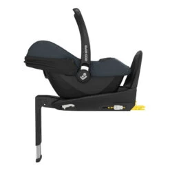 Maxi-Cosi Siège-auto Cabriofix I-size Avec Sa Base Isofix -Produits Pour Bébé siege auto cabriofix i size groupe 0 plus essential graphite maxi cosi bambinou dos route