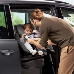 Siège-auto Dualfix ISense Groupe 0+/1 Avec Base Isofix Flex ISense -Produits Pour Bébé siege auto dualfix isense midnight grey britax romer bambinou bebe
