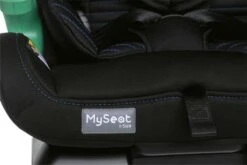 CHICCO Siège-auto MySeat I-Size Air Black Air -Produits Pour Bébé siege auto myseat i size air groupe 1 2 3 black air chicco bebe canaille textile