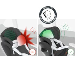 CYBEX Siège-auto Pallas G I-Size Groupe 1/2/3 12 CYBEX Siège-auto Pallas G I-Size Groupe 1/2/3 -Produits Pour Bébé siege auto pallas g i size groupe 12 3 lava grey cybex bambinou appui tete