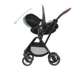 Maxi-Cosi Siège-auto Pebble 360 Pro Groupe 0+ -Produits Pour Bébé siege auto pebble 360 pro groupe 0 plus essential black maxi cosi bambinou poussette