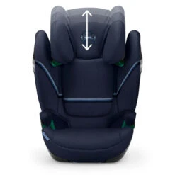 CYBEX Siège-auto Solution S2 I-Fix Groupe 2/3 -Produits Pour Bébé siege auto solution s2 i fix groupe 2 3 ocean blue cybex bambinou hauteur