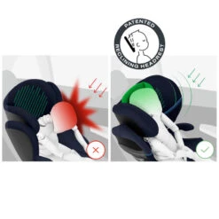 CYBEX Siège-auto Solution S2 I-Fix Groupe 2/3 -Produits Pour Bébé siege auto solution s2 i fix groupe 2 3 ocean blue cybex bambinou tetiere