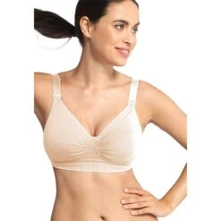 Carriwell Soutien-gorge Grossesse Et Allaitement Carri-Gel Sans Coutures Chair -Produits Pour Bébé soutien gorge grossesse allaitement carri gel sans coutures chair carriwell bambinou
