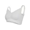 Carriwell Soutien-gorge Grossesse Et Allaitement Sans Coutures Coton Bio Blanc