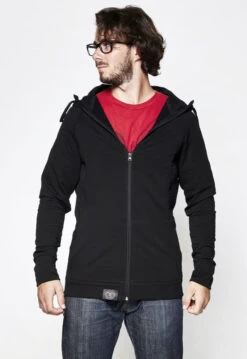 Sweat Du Parent Noir -Produits Pour Bébé sweat parent gris noir radius bambinou homme 6