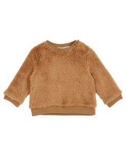 Sweat-shirt Peluche Macadamia