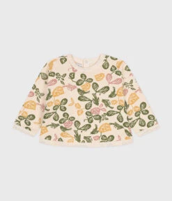 PETIT BATEAU Sweatshirt En Molleton Avalanche Multicolor -Produits Pour Bébé sweatshirt molleton bebe avalanche multicolor petit bateau bambinou produit face