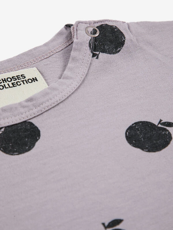 Bobo Choses T-shirt à Manches Courtes Lavande Pomme 2 Bobo Choses T-shirt à Manches Courtes Lavande Pomme – Image 2