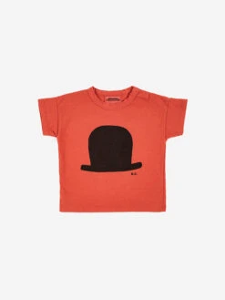 Bobo Choses T-shirt à Manches Courtes Rouge Chapeau 5 Bobo Choses T-shirt à Manches Courtes Rouge Chapeau -Produits Pour Bébé t shirt manches courtes rouge chapeau 6 12m bobo choses bambinou