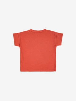 Bobo Choses T-shirt à Manches Courtes Rouge Chapeau