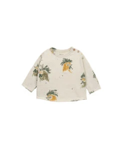 T-shirt Manches Longues En Jersey De Coton Imprimé Arthur