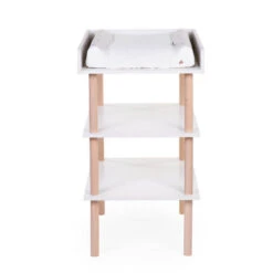 Childhome Table à Langer Bois Blanc Et Naturel -Produits Pour Bébé table langer bois blanc naturel childhome bambinou matelas