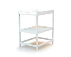 Table à Langer Confort + Étagère Complémentaire Confort -Produits Pour Bébé table langer confort blanc bambinou