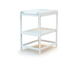 Table à Langer Confort + Étagère Complémentaire Confort -Produits Pour Bébé table langer confort blanc bambinou matelas