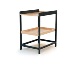 Table à Langer Confort + Étagère Complémentaire Confort -Produits Pour Bébé table langer confort graphite bambinou