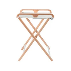 Table à Langer Extra Pliante Jade -Produits Pour Bébé table langer extra pliante jade hybride blanc combelle bambinou profil