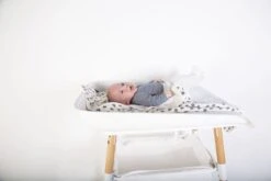 Childhome Table à Langer Evolux Naturel/Blanc -Produits Pour Bébé table a langer evolux naturel blanc childhome 3