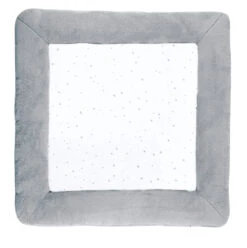 Tapis De Parc En Jersey Étoiles écru