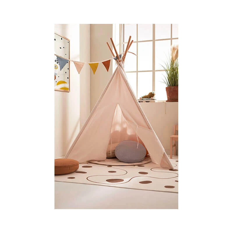 Kid's Concept Tente Tipi Blanc Cassé 5 Kid's Concept Tente Tipi Blanc Cassé – Image 5